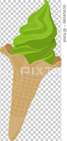 Matcha soft cream Matcha soft cream 86045630