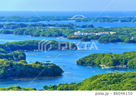 【三重県】晴天下の英虞湾(伊勢志摩) 【三重県】晴天下の英虞湾(伊勢志摩) 86046150