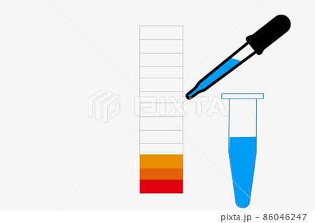 Payer Test Paper Stock Illustration