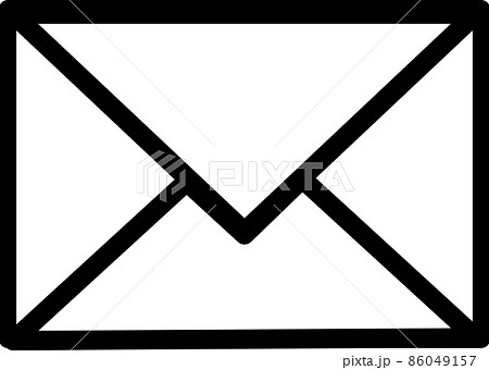 未開封の手紙のアイコンイラスト 86049157
