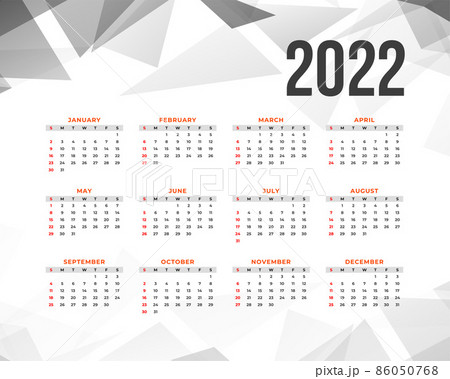 abstract 2022 new year template design 86050768