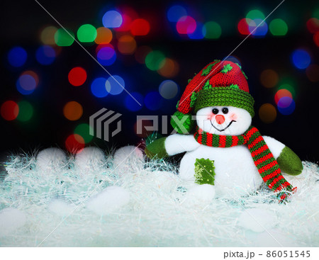 Toy decorated with a snowman Toy decorated with a snowman 86051545