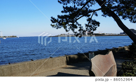 神奈川県横浜市金沢区野島公園にある伊藤博文別邸の冬 神奈川県横浜市金沢区野島公園にある伊藤博文別邸の冬 86052964