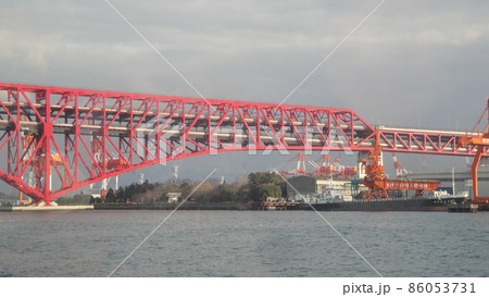 大阪港とブリッジ【日本】 大阪港とブリッジ【日本】 86053731