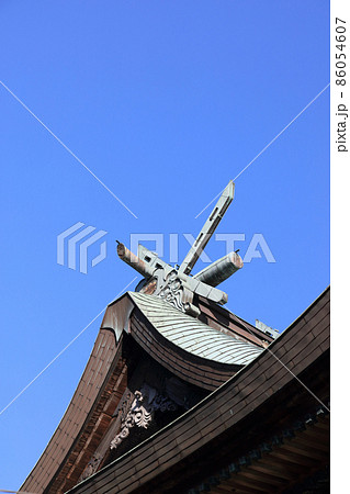 観音寺市琴弾山山頂「琴弾八幡宮」本殿 86054607