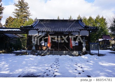 岡山県津山市にある獅子舞で知られる高田神社 86054781
