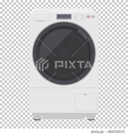ドラム式洗濯機のイラスト 86056025