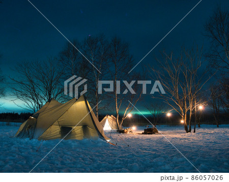 冬キャンプ　テント 86057026