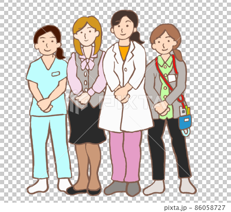 Mental clinic doctors, nurses, mental health workers, clerical staff 86058727