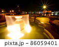 【神奈川県】 ヴェルニー公園・夜景 86059401