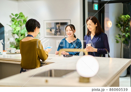 電子決済会計イメージ　撮影協力：WEEK芝大門（サンフロンティア不動産） 86060539