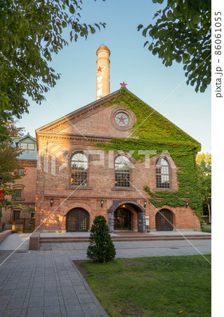 札幌苗穂の風景　旧サッポロビール札幌工場跡(サッポロビール園)の風景 86061055