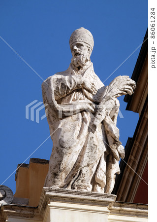 Saint Stephen, Basilica of Saint Sylvester the First (San Silvestro in Capite) in Rome, Italy Saint Stephen, Basilica of Saint Sylvester the First (San Silvestro in Capite) in Rome, Italy 86061284