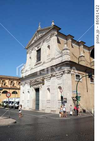 San Girolamo dei Croati church in Rome, Italy San Girolamo dei Croati church in Rome, Italy 86061422