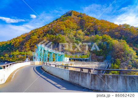 大倉ダム 秋の紅葉(宮城県仙台市) 大倉ダム 秋の紅葉(宮城県仙台市) 86062420