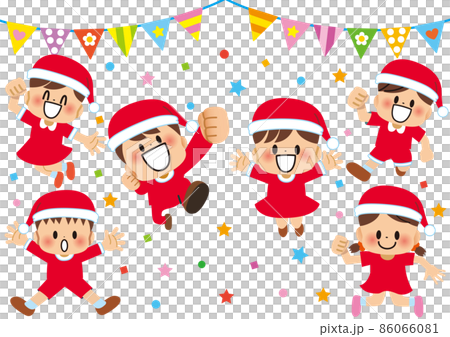 Fun kids santa's Christmas Fun kids santa's Christmas 86066081