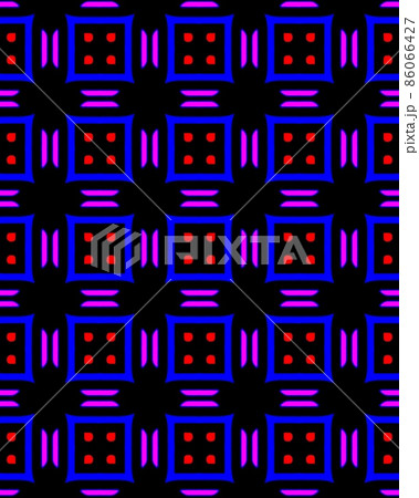 Seamless ornament and decorative pattern 86066427