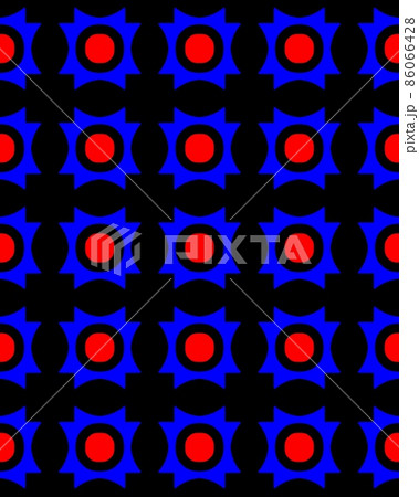 Illustration of colorful seamless pattern- perfect for wallpapers 86066428