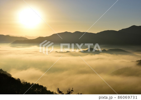 野迫川村の雲海 86069731