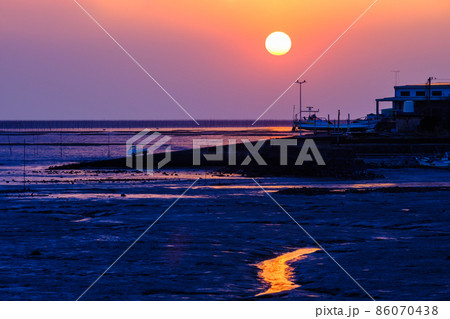 有明海の夜明け 有明海の夜明け 86070438