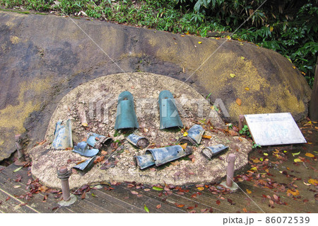 銅鐸が発掘された加茂岩倉遺跡／島根県雲南市 86072539