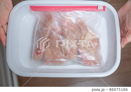 冷凍保存している手羽元 冷凍保存している手羽元 86075166