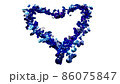 Heart Blue 86075847