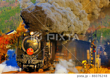 2022年SL津和野稲荷号、鍋倉発車① 86076248