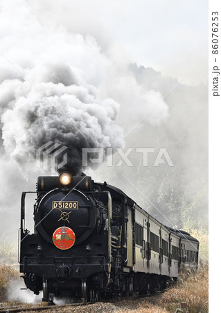 2022年SL津和野稲荷号、大山路踏切 86076253