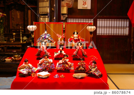 SL村上ひな街道号で行く、村上ひな街道を歩く 86078674