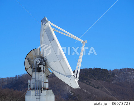 1月(冬) 野辺山宇宙電波観測所 真横から見たミリ波干渉計 長野県南牧村 1月(冬) 野辺山宇宙電波観測所 真横から見たミリ波干渉計 長野県南牧村 86078723