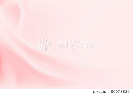 布　シルク　背景　Silk draped fabric background	 86078880