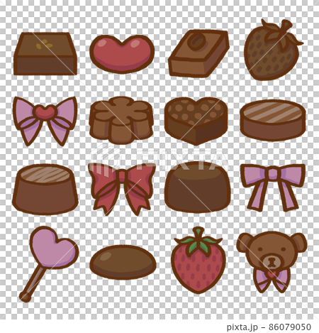 Valentine chocolate set (dark) Valentine chocolate set (dark) 86079050