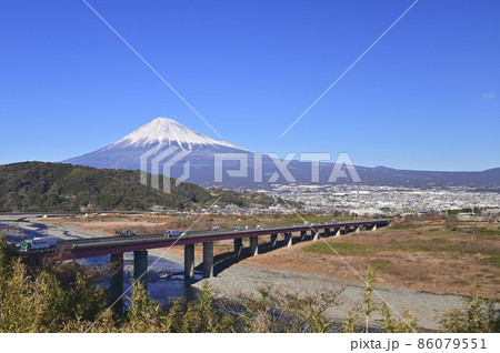 富士山　富士川 86079551