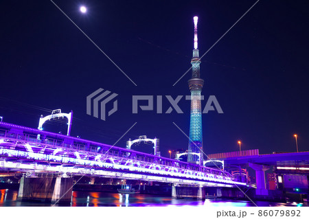 東京スカイツリー＆鬼滅の刃コラボ・特別ライトアップ～嘴平伊之助～ 86079892