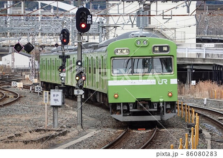 JR西日本 103系 奈良線 NS409 編成 86080283