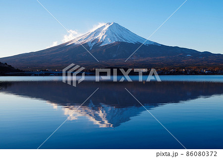 日本の風景「逆さ富士山」 日本の風景「逆さ富士山」 86080372