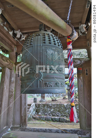 大雄山最乗寺　境内　鐘楼（秋） 86081494