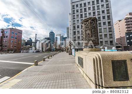 《愛知県》名古屋都市風景　中区丸の内　桜橋 86082312