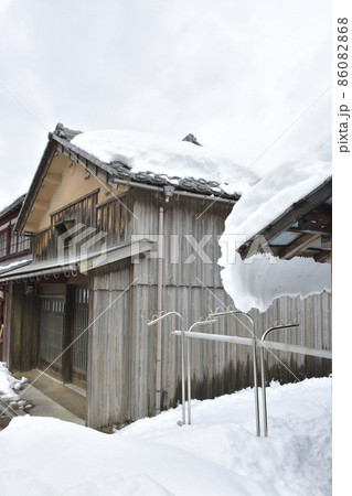 【福井県若狭町】雪の熊川宿 【福井県若狭町】雪の熊川宿 86082868