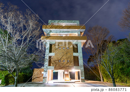 《福岡県》夜の南公園 86083771