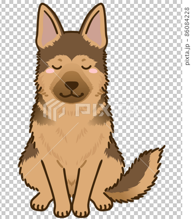 Bowing German Shepherd Bowing German Shepherd 86084228