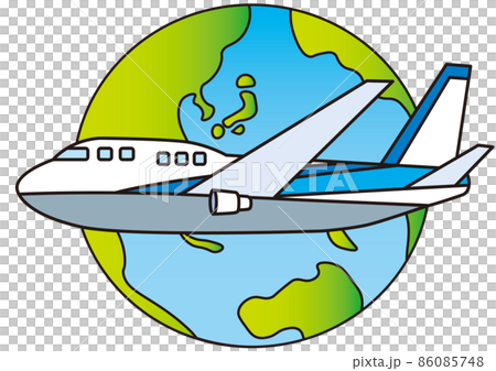 環遊世界的大型噴氣式飛機 86085748