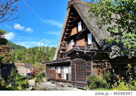 秋の白川郷 秋の白川郷 86086987