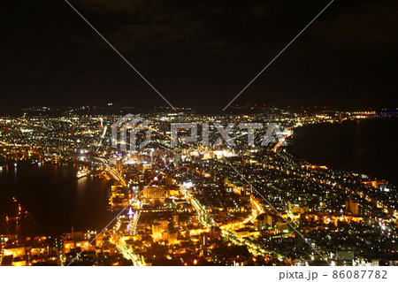 函館山から見た夜景 函館山から見た夜景 86087782