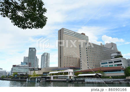 堂島川　都市風景 86090166