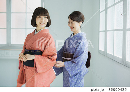 江戸小紋の親子 着物 江戸小紋の親子 着物 86090426