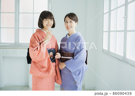 江戸小紋の親子 着物 江戸小紋の親子 着物 86090439