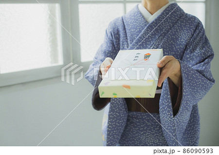 着物　訪問着　のし 86090593