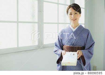 着物　訪問着　のし 86090595